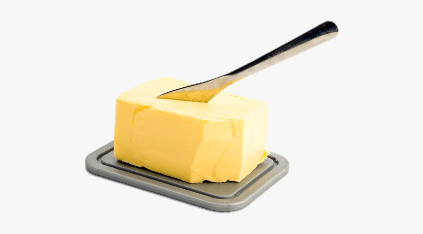 Knife In Butter - Butter Clipart, HD Png Download, Free Download