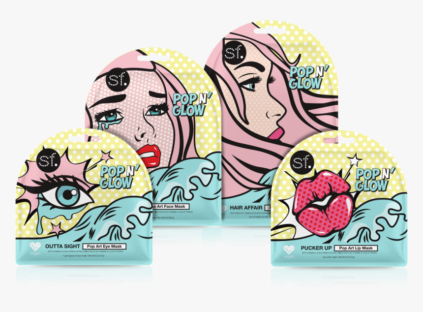 Popart Lip Mask, HD Png Download, Free Download