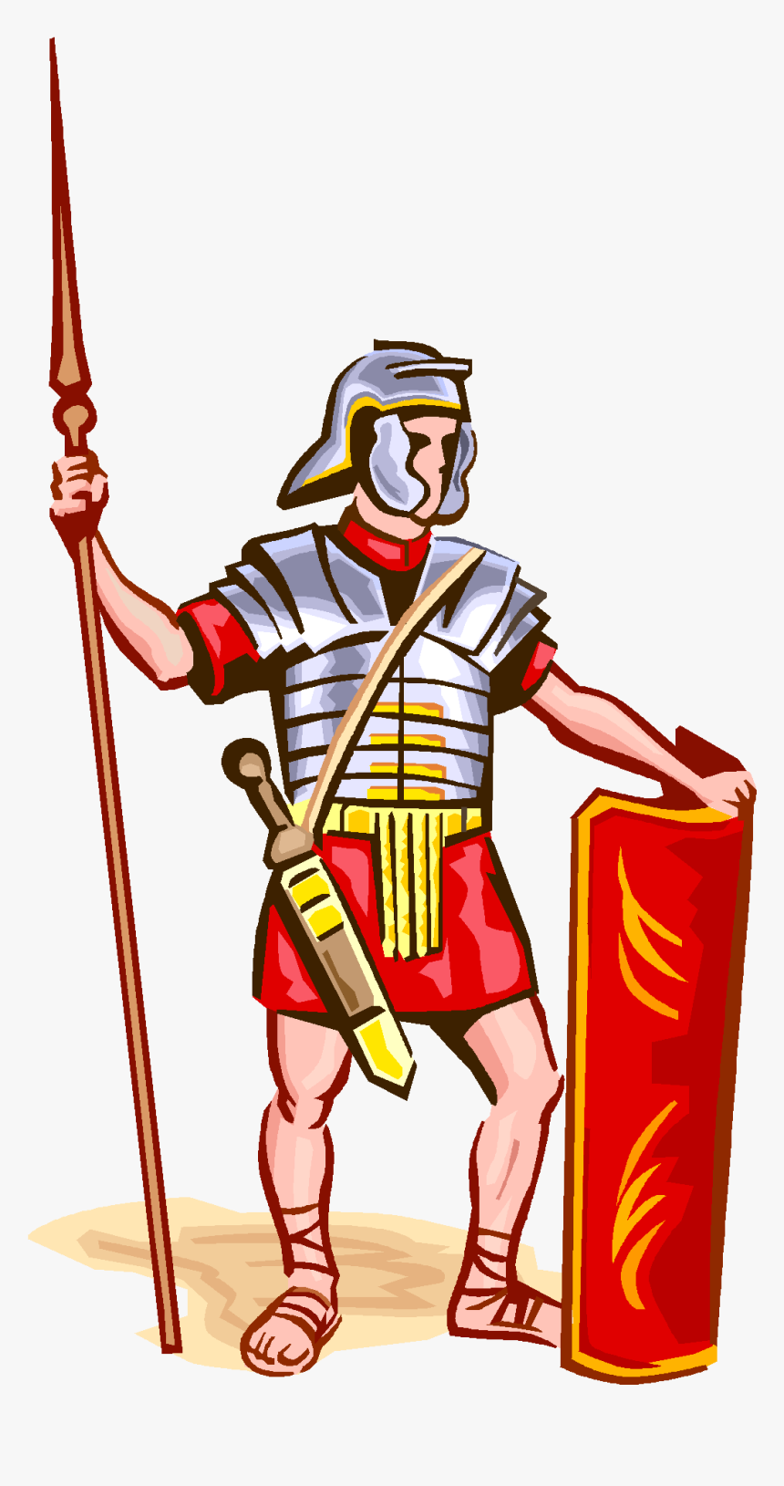 Roman Soldier Transparent , Png Download - Roman Soldier, Png Download, Free Download