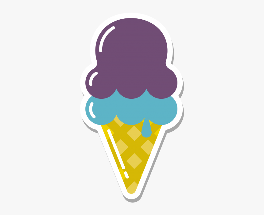 Ice Cream Sticker Png, Transparent Png, Free Download