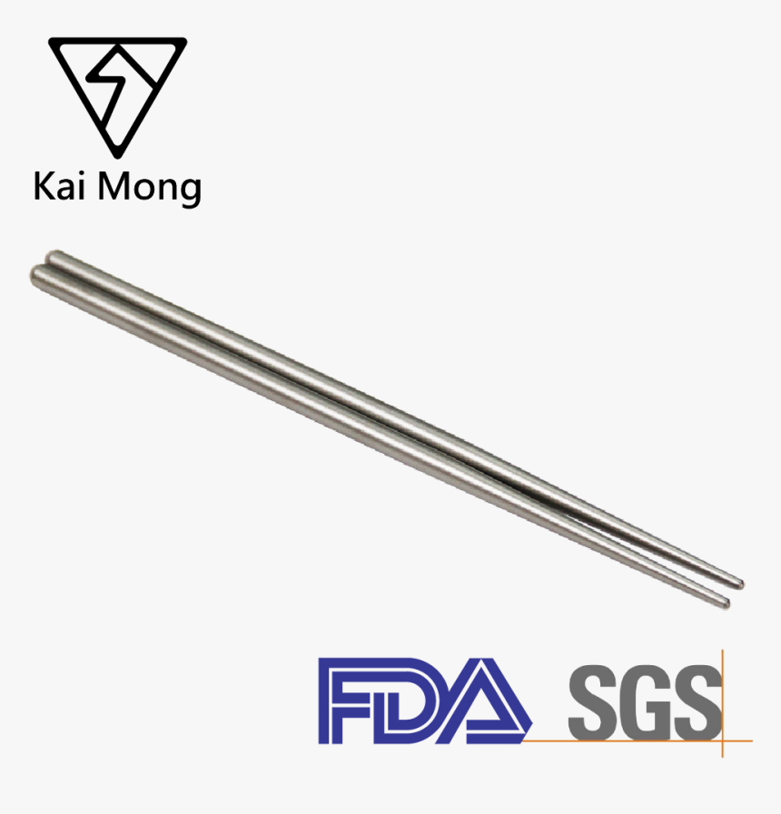 Camping Hiking Eco-friendly Square Titanium Chopsticks - Metal, HD Png Download, Free Download