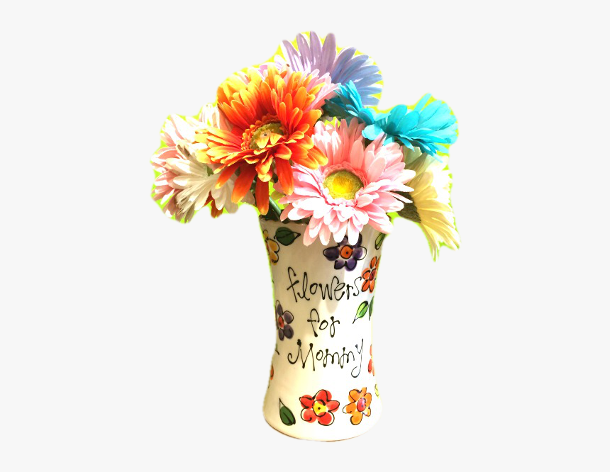 Flowers For Mommy Vasesmallnobackground - Flower Vase No Background, HD Png Download, Free Download