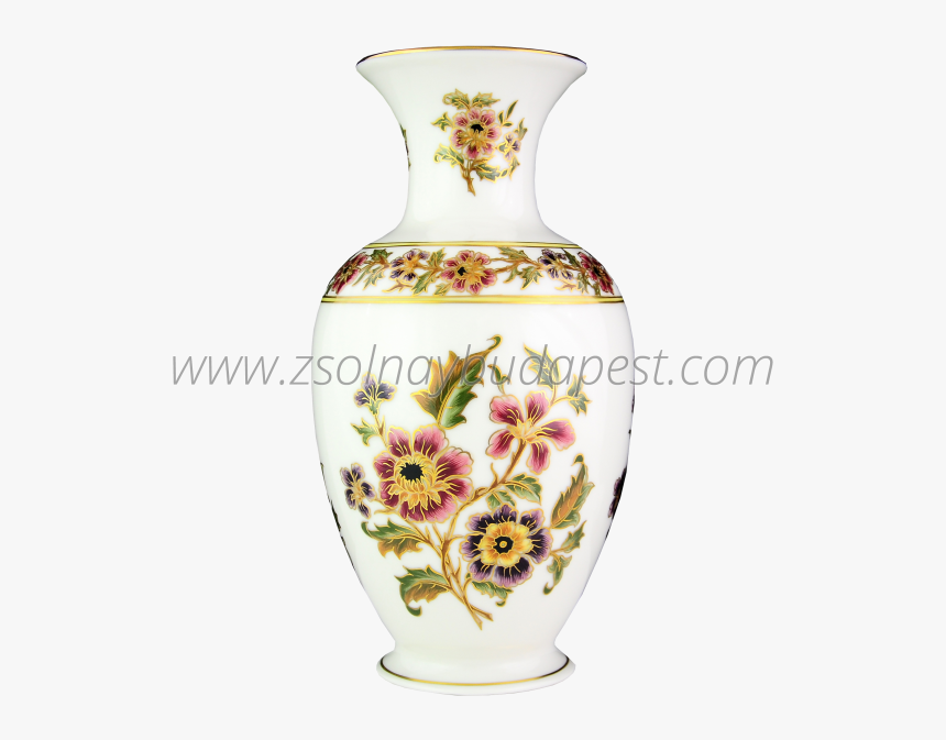 Flower Vase With 18k Gold - Vase, HD Png Download, Free Download