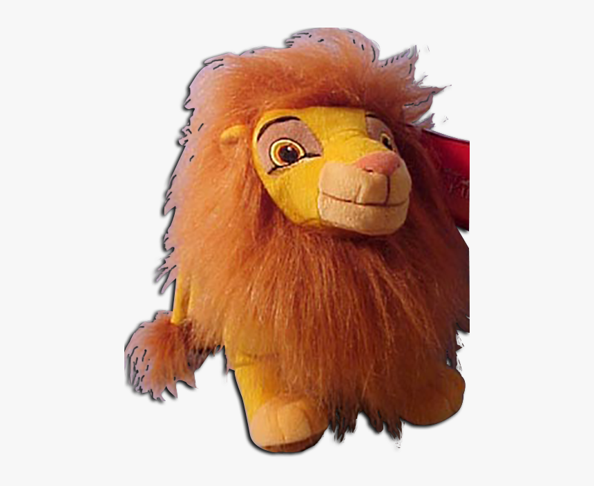 Simba Lion King Disney Plush Toy Stuffed Animal Lion - Lion King Adult Simba Plush, HD Png Download, Free Download