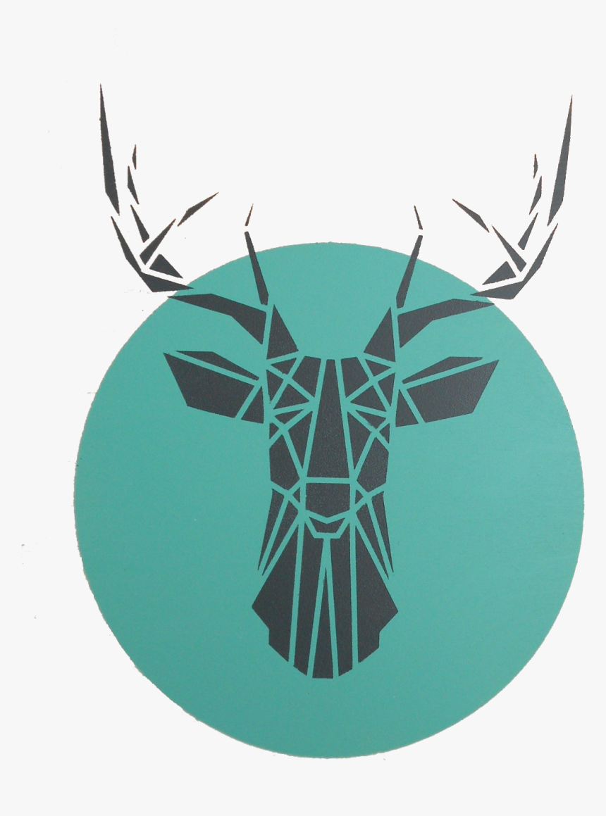 Deer Drawing Stencil Clip Art - Abstract Stenciling Stencil Art, HD Png Download, Free Download