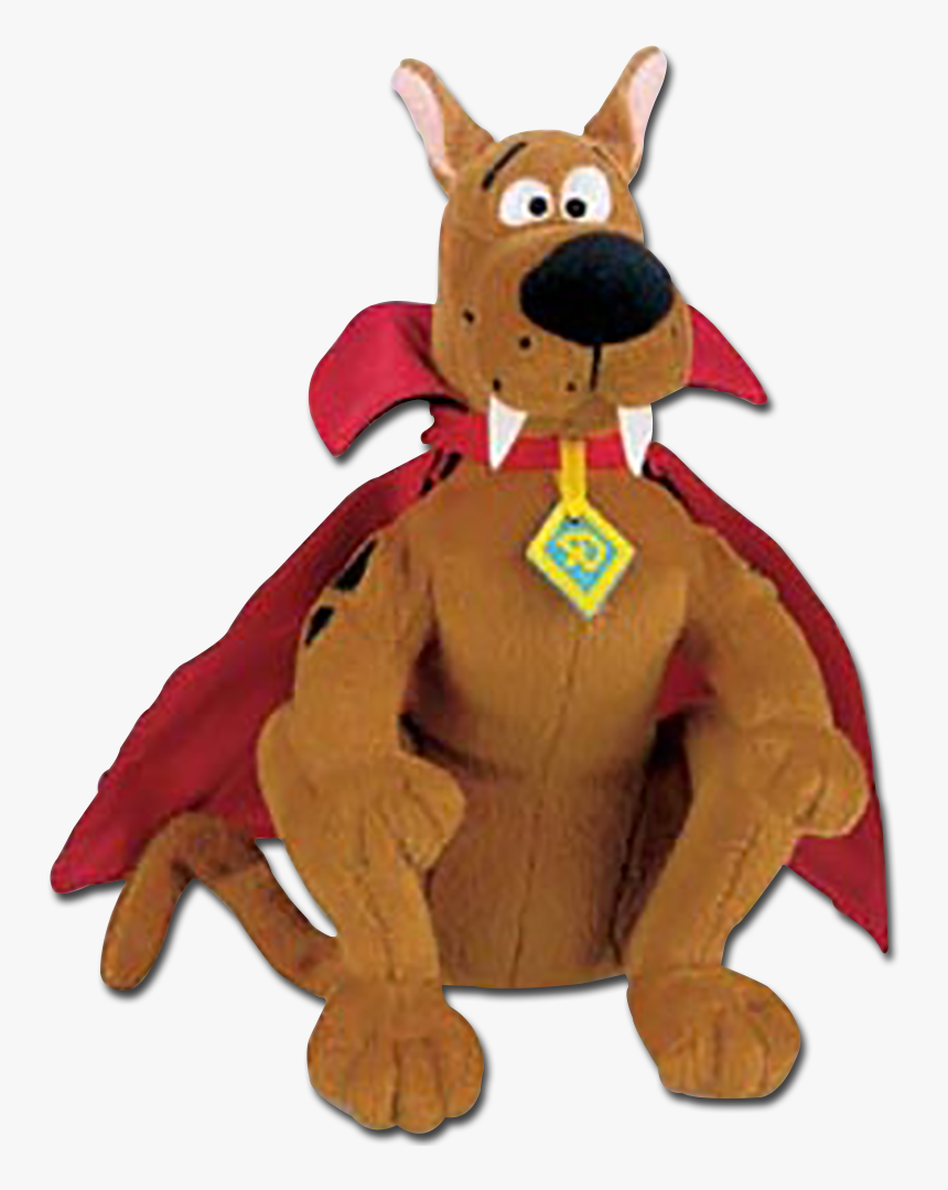 Plush Scooby Doo Vampire Halloween Stuffed Animal
- - Stuffed Toy, HD Png Download, Free Download