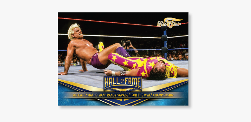 2018 Topps Wwe Heritage Ric Flair Defeats Macho Man - Wwe Hall Of Fame, HD Png Download, Free Download