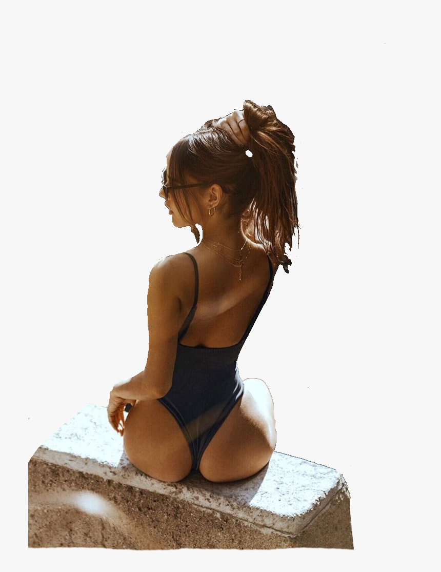 #girl #bikini #sitting #model #swimsuit #glasses #sunglasses - Bikini Sitting Girls Transparents Png, Png Download, Free Download