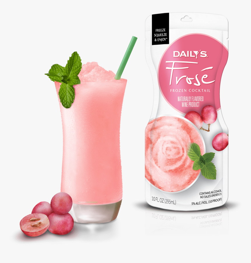 Frosé Frozen Pouch - Daily's Frozen Rose, HD Png Download, Free Download