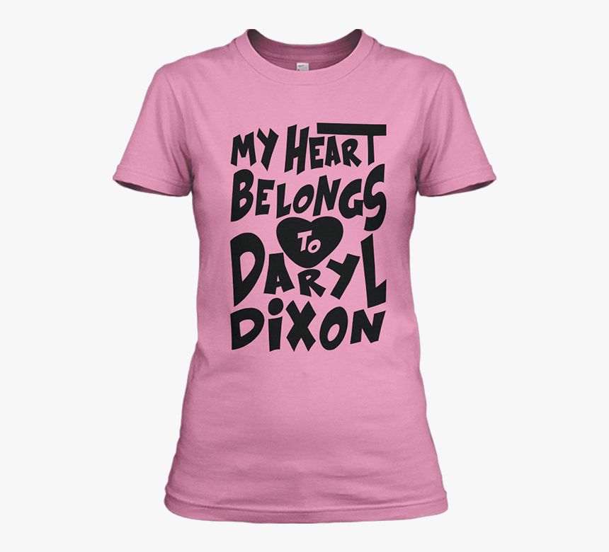 My Heart Belongs To Daryl Dixon - Active Shirt, HD Png Download, Free Download