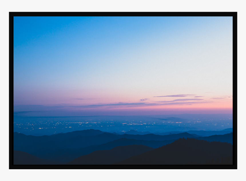 Pink And Blue Frame, HD Png Download, Free Download