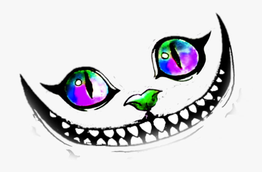 #cheshirecat #smile - Cheshire Cat Alice In Wonderland Drawings, HD Png Download, Free Download