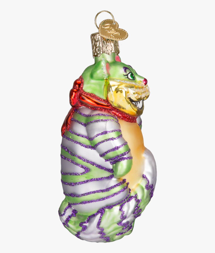 Glass Cheshire Cat Ornament - Illustration, HD Png Download, Free Download