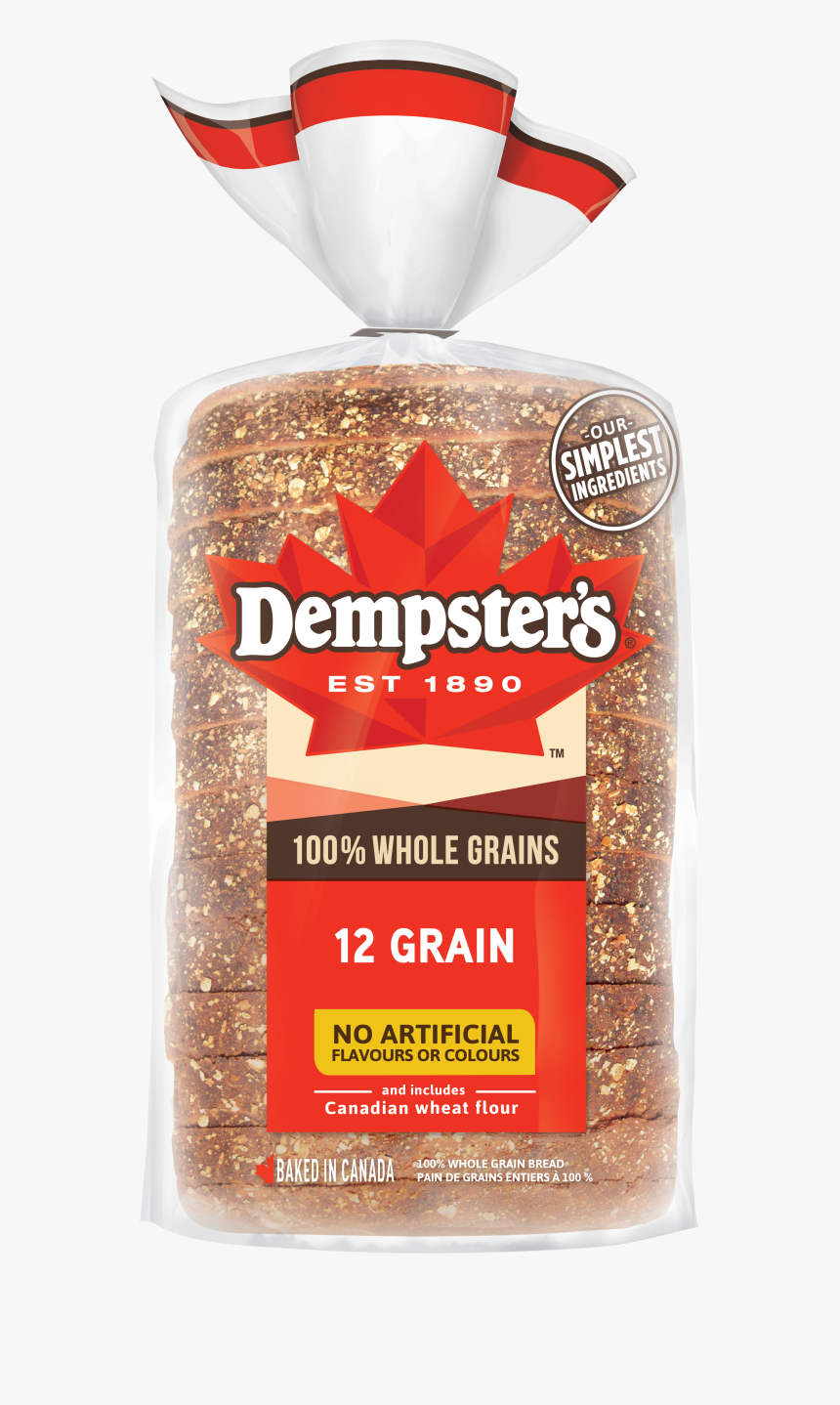 Dempster"s® 100% Whole Grains 12 Grain Bread, HD Png Download, Free Download