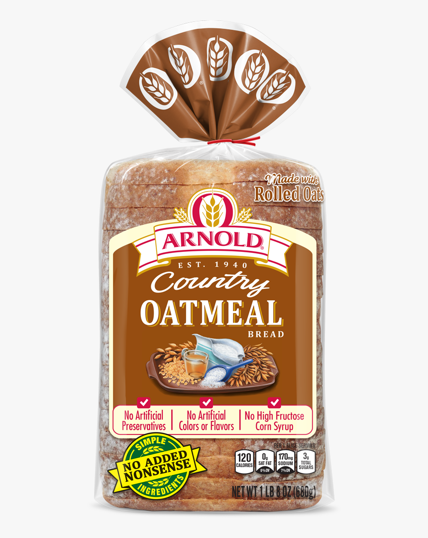 Arnold Oatmeal Bread, HD Png Download, Free Download