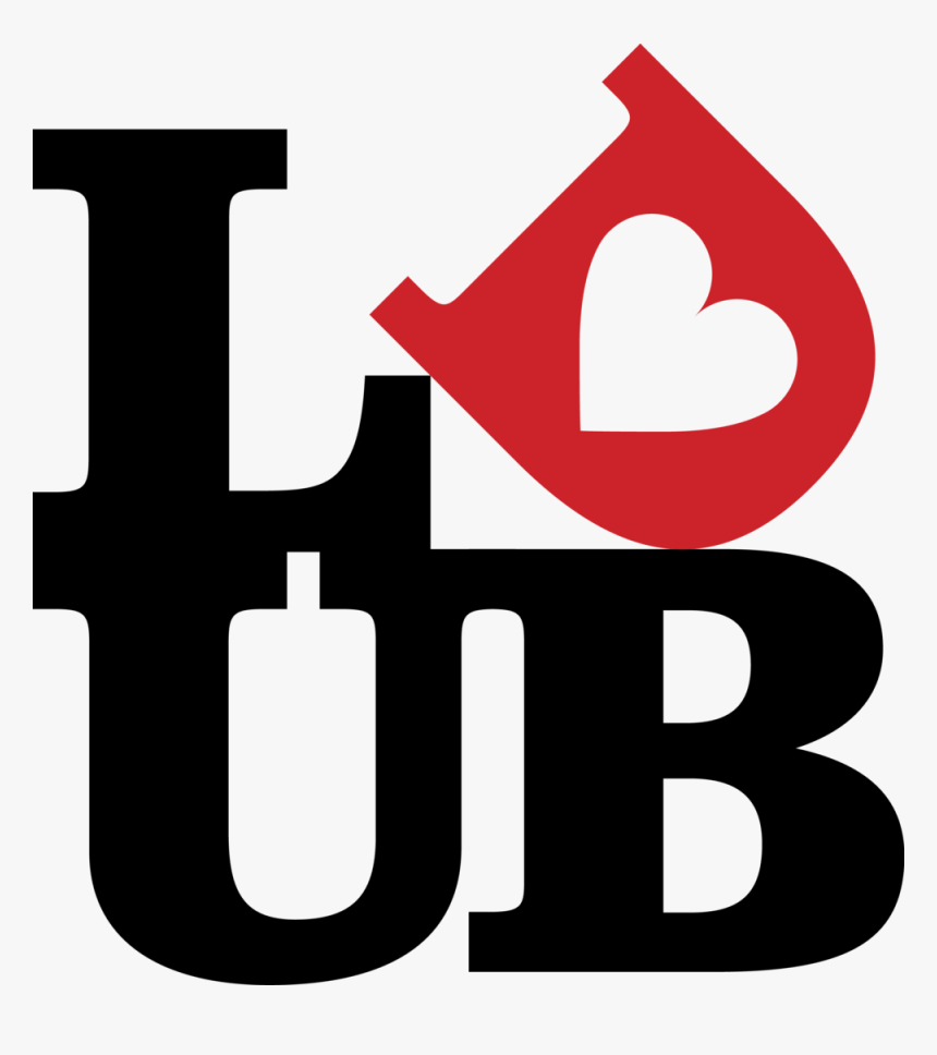 L-dub Love Black Letters, HD Png Download, Free Download