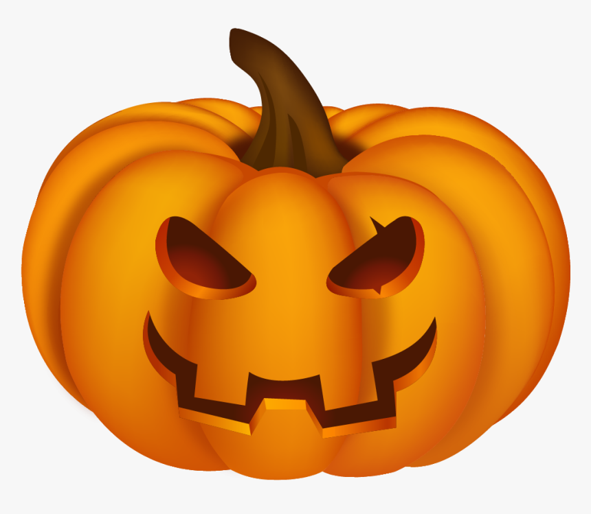 Collection Of Free Pumpkin Vector Creepy - Transparent Halloween Pumpkin Png, Png Download, Free Download