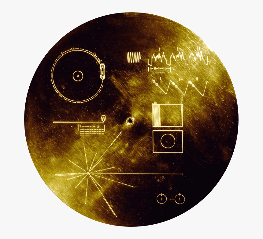 Voyager Golden Record Transparent, HD Png Download, Free Download