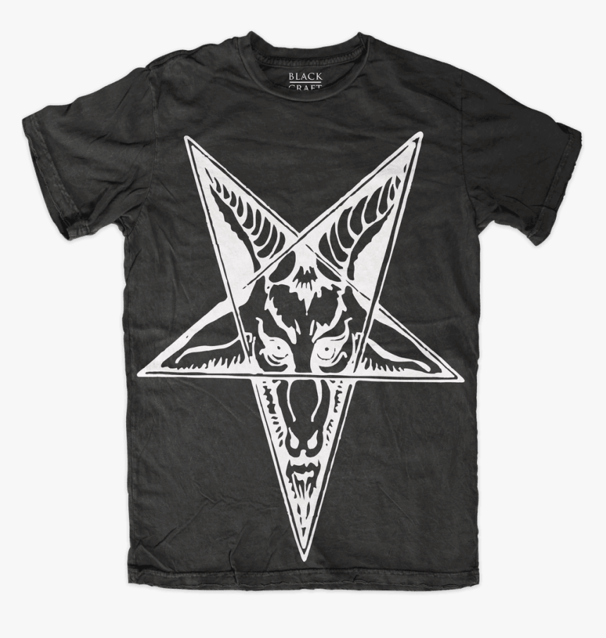 Baron Corbin Lone Wolf T Shirt , Png Download - Black Craft Cult Baphomet, Transparent Png, Free Download