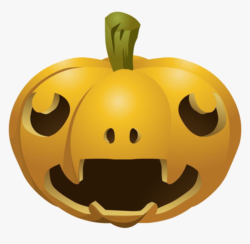 Pumpkins Icons Png Free - Cartoon Pumpkin Carving, Transparent Png, Free Download