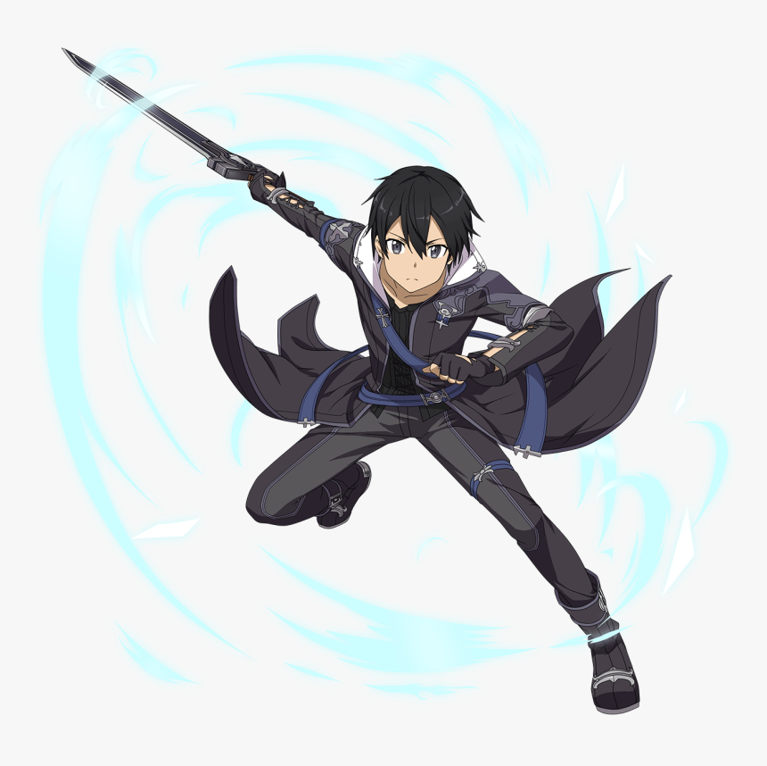 Md The Real Black Swordman - Sword Art Online Hollow Realization Kirito, HD Png Download, Free Download