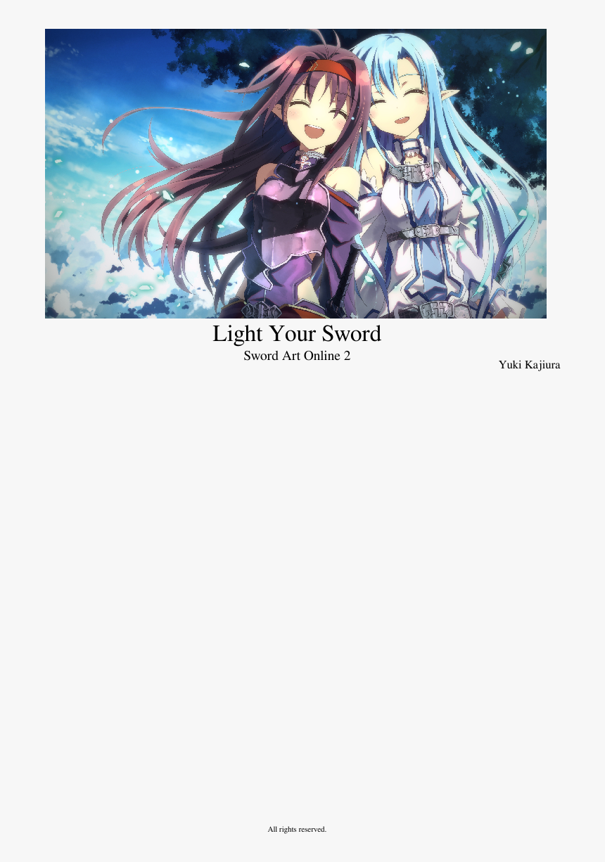 Sword Art Online Ii Konno Yuuki, HD Png Download, Free Download