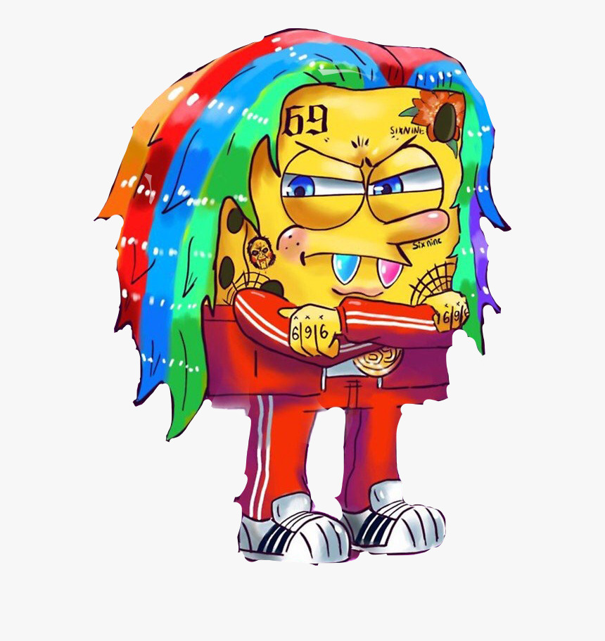 Tekashi 69 Cartoon Drawing, HD Png Download, Free Download