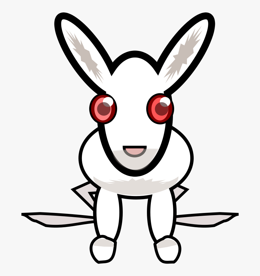 White Rabbit Sweet Svg Clip Arts - Rabbit, HD Png Download, Free Download