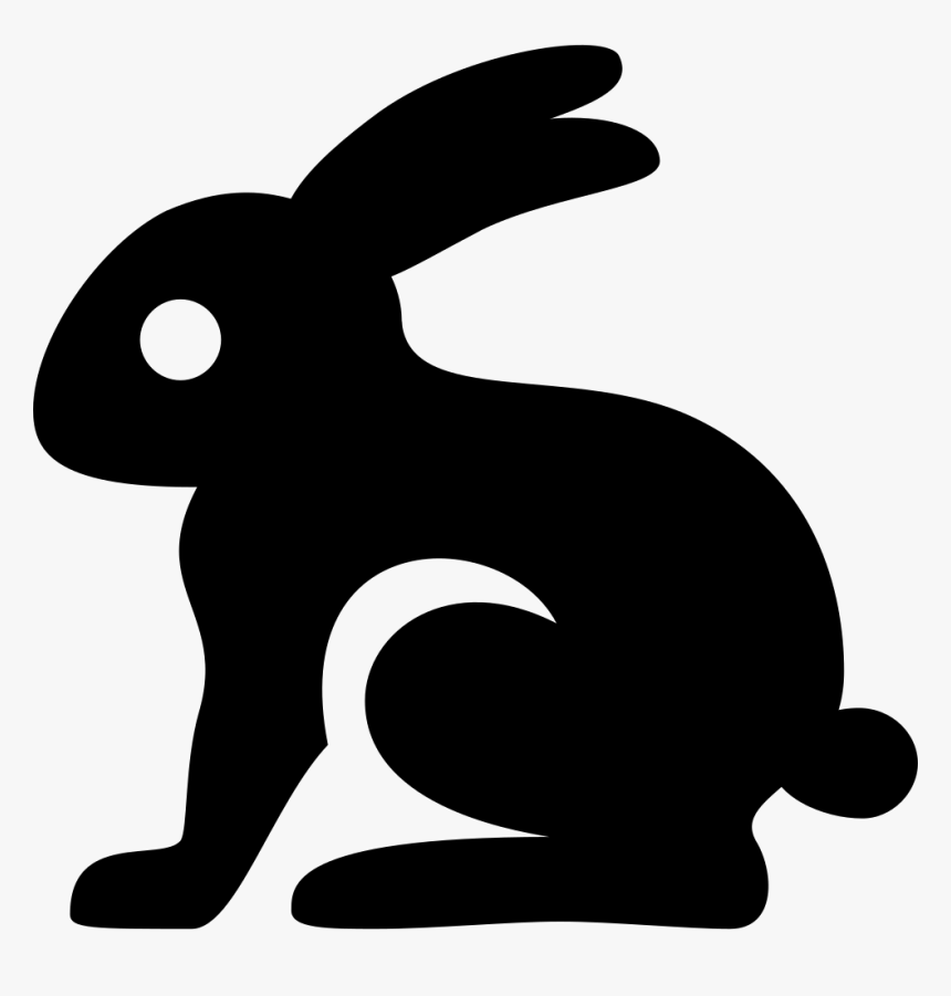 Rabbit - Running Rabbit Png Cartoon, Transparent Png, Free Download