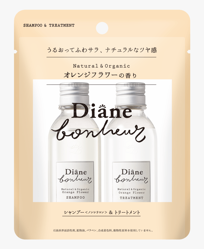 Diane Bonheur Orange Flower Shampoo & Treatment Trial - 4560119224712, HD Png Download, Free Download