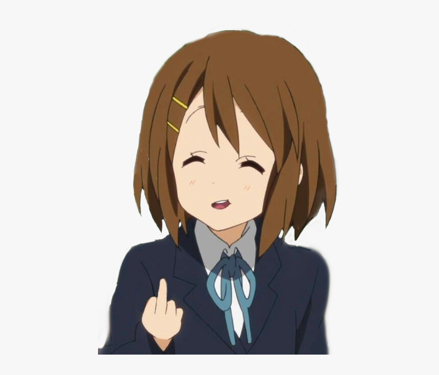 #yuihirasawa #yui #k On #k-on #anime - けい おん 食べ てる, HD Png Download ...