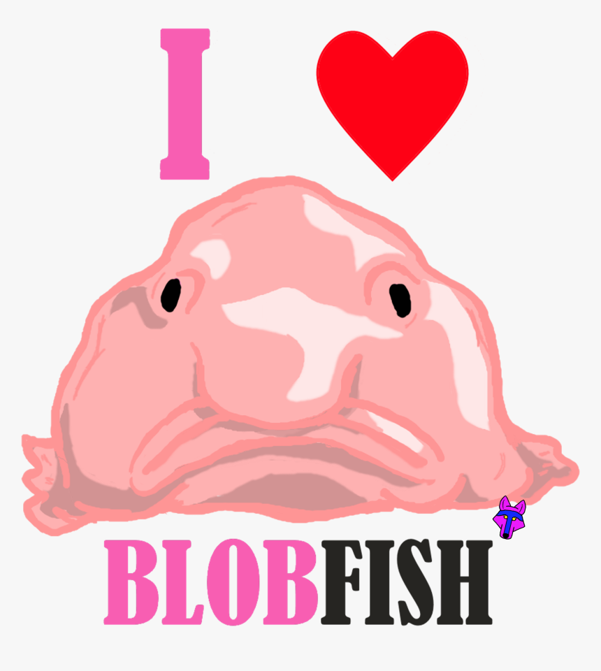 Svg Library Library Blobfish Drawing Easy - Draw A Blob Fish, HD Png Download, Free Download