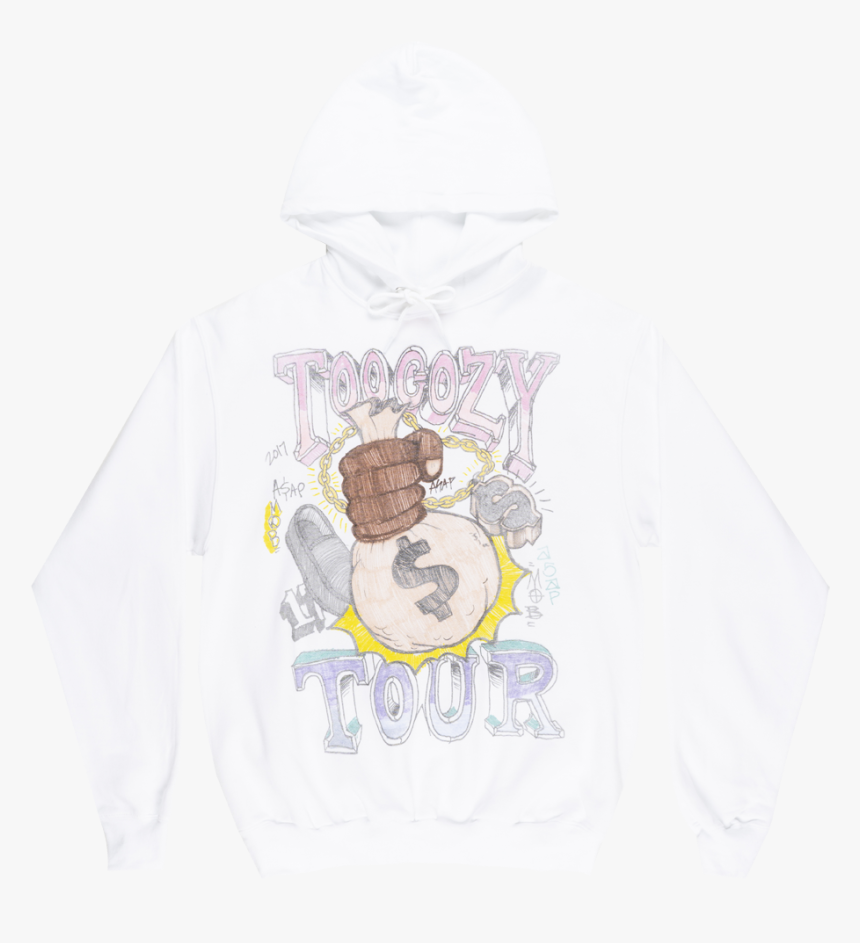 Asap Rocky Hoodie Cream, HD Png Download, Free Download