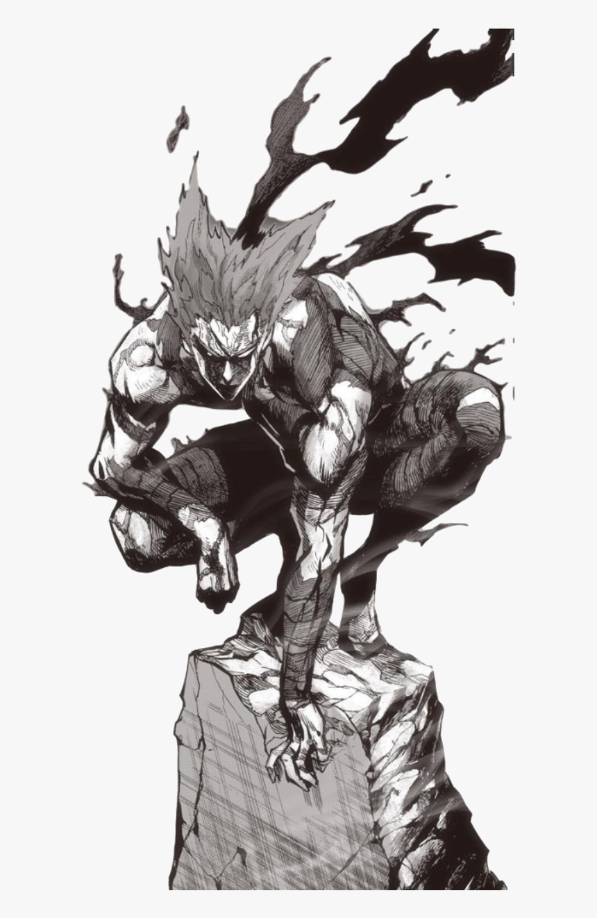 Garouartwork Octet Stream Garou One Punch Man Drawing Hd Png