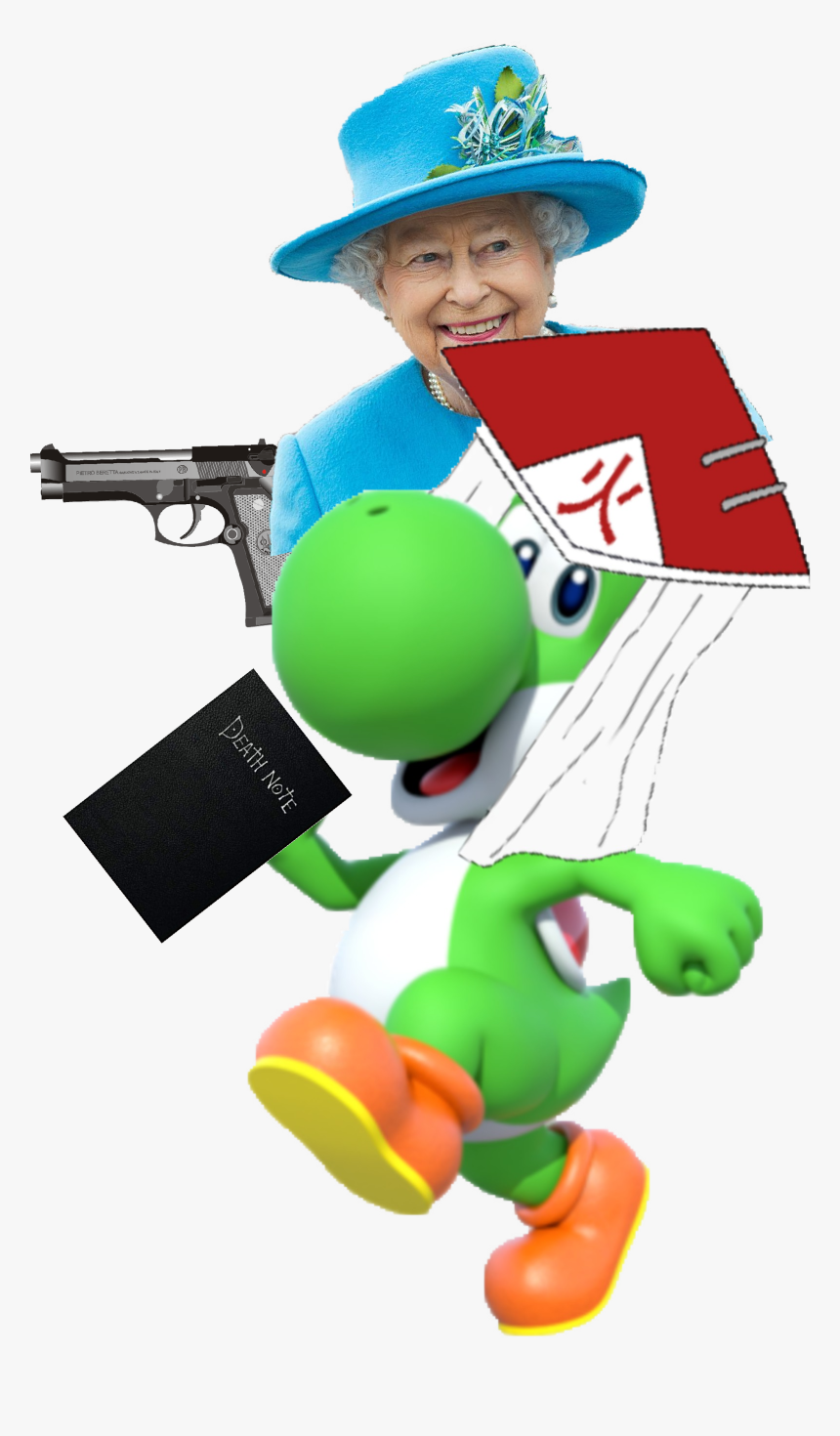 Pietro Beretta Garadne Wtnade N Tay Death Note Yoshi"s - Yoshi Mario Kart Tour, HD Png Download, Free Download