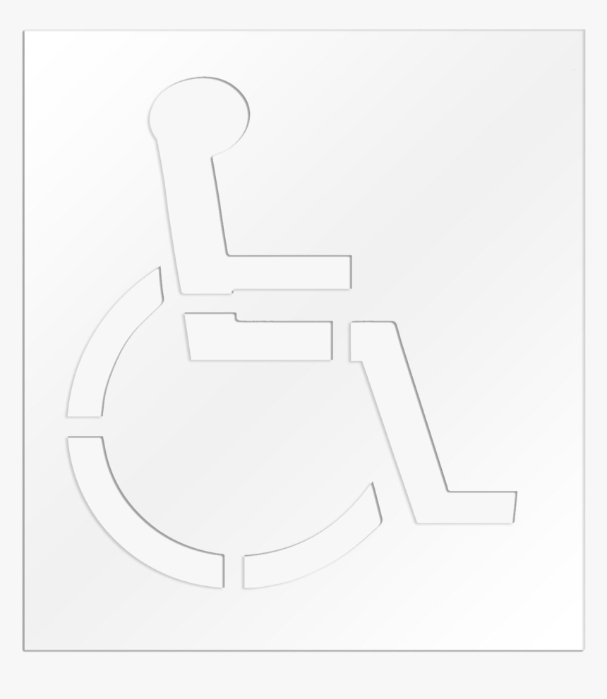 Image Is Not Available - Handicap Parking Symbol Dimensions, HD Png Download, Free Download