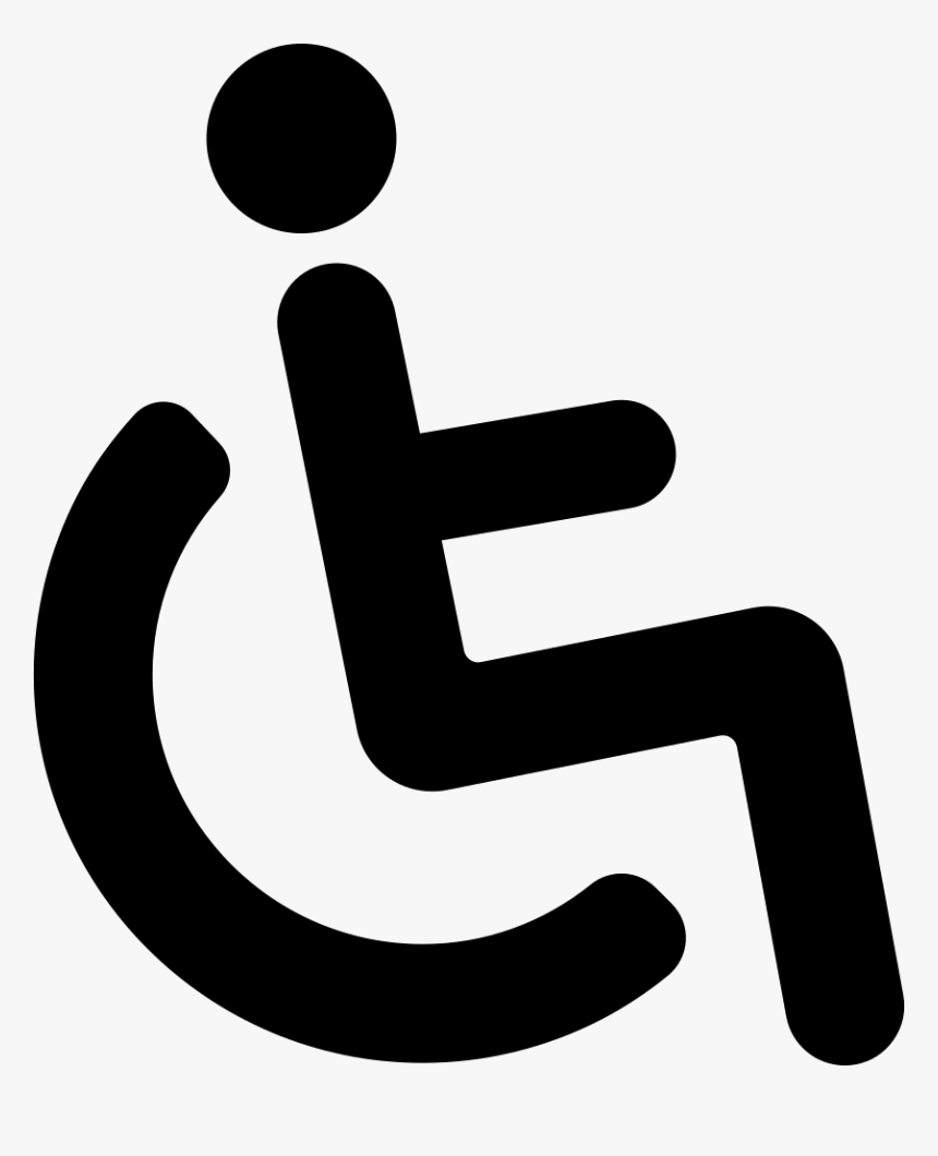 Disabled Handicap Symbol Png - Wheelchair Access Icon, Transparent Png, Free Download