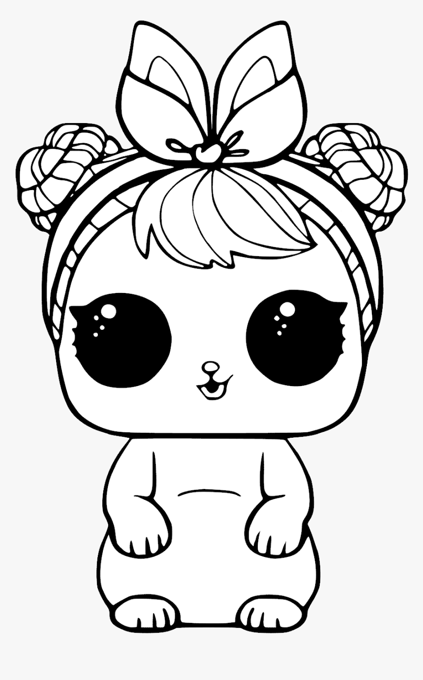 L - O - L - Surprise Doll Png - Lol Surprise Colouring Pages Pets, Transparent Png, Free Download