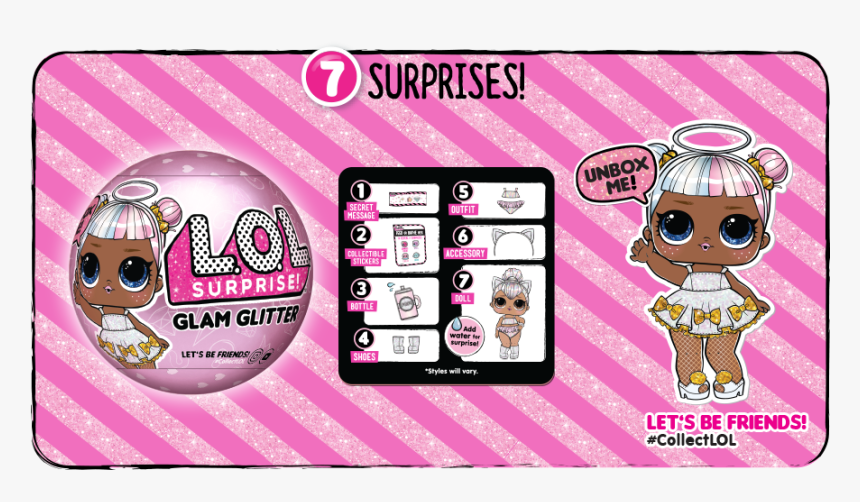 Lol Serie Glam Glitter, HD Png Download, Free Download
