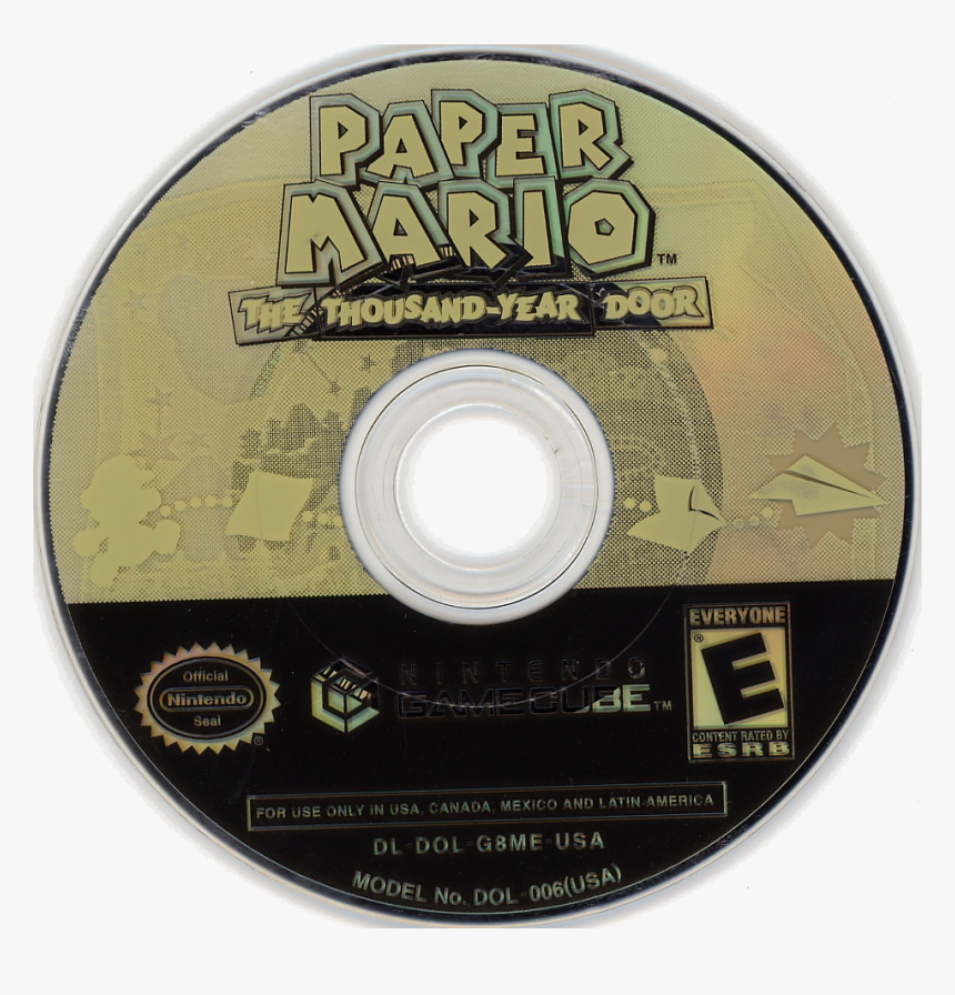 Paper Mario The Thousand Year Door Disc Gamecube, HD Png Download, Free Download