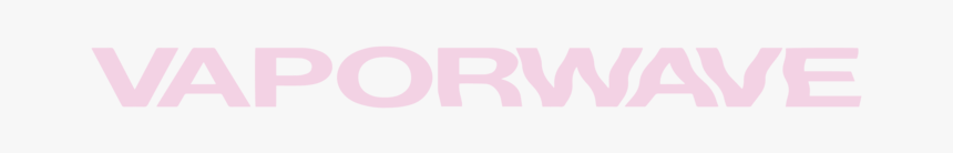Vaporwave Text Logo Pink, HD Png Download, Free Download