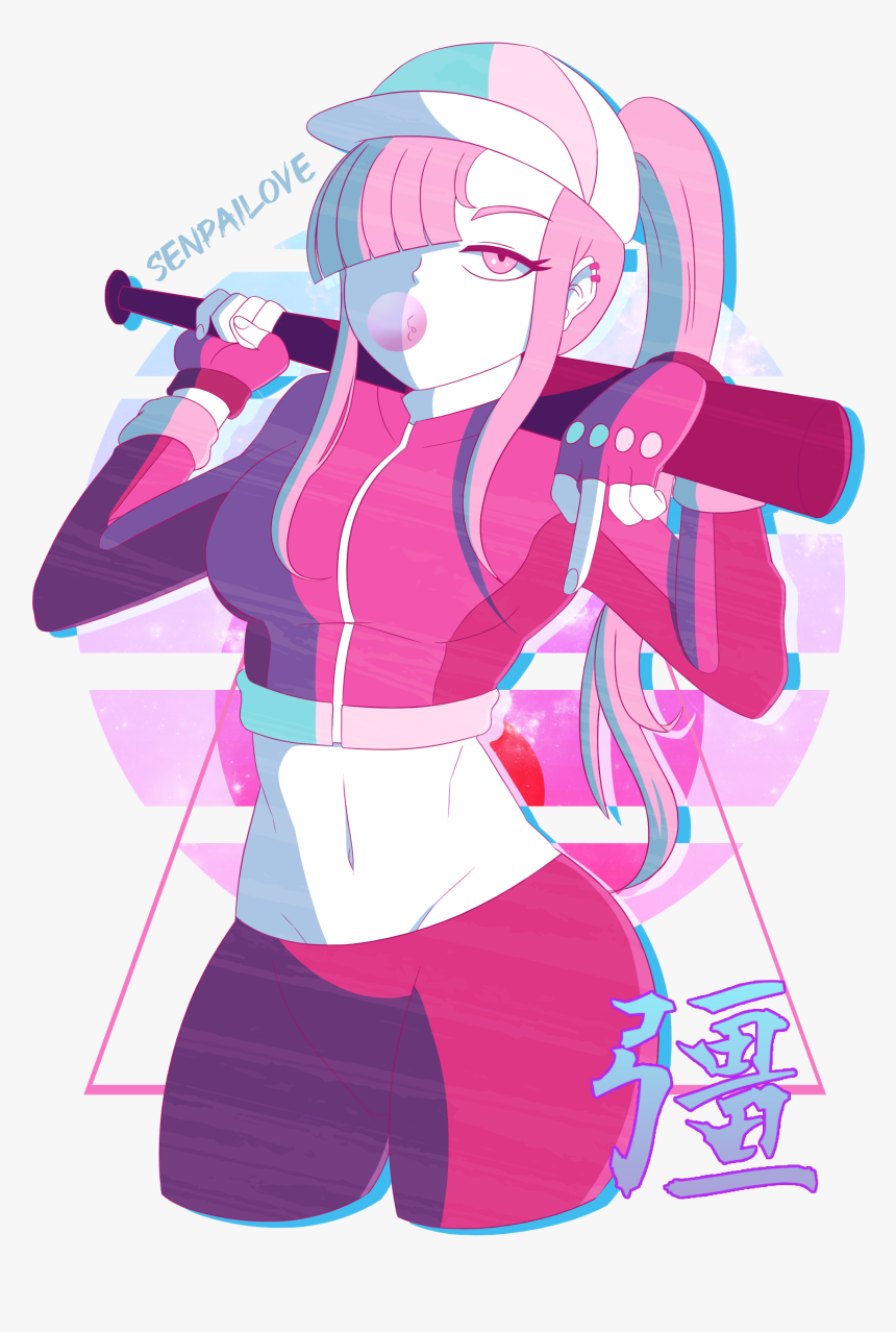 Vaporwave-strength - Cartoon, HD Png Download, Free Download