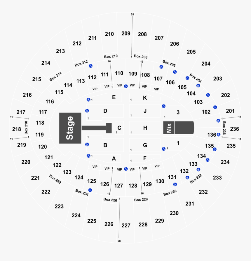 Ozuna Forum Seating Chart Mana Tickets Fri Sep 20 2019 - Forum Bellator Seating Chart, HD Png Download, Free Download