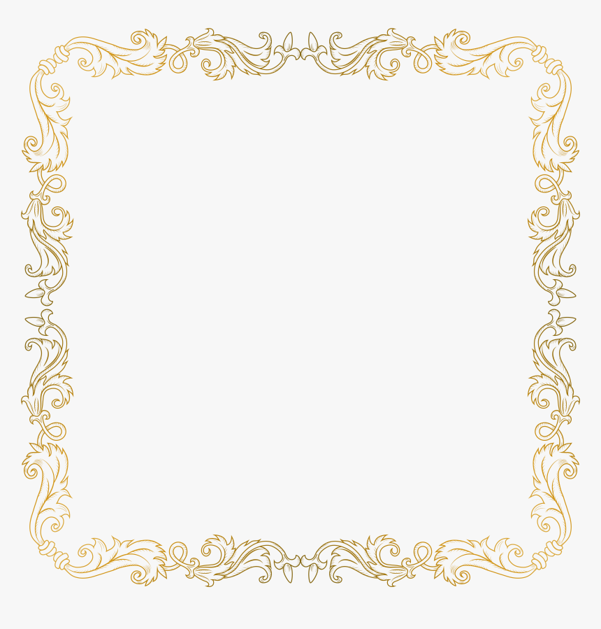 Golden Border Png , Png Download, Transparent Png, Free Download