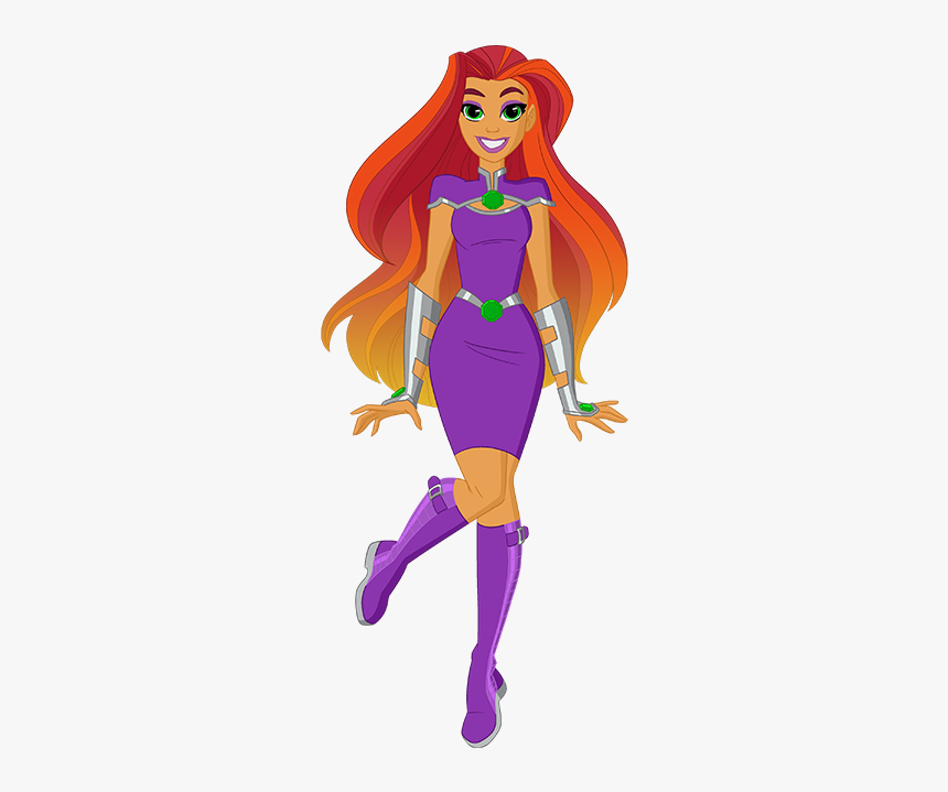 Dc Superhero Girl Star Fire, HD Png Download, Free Download