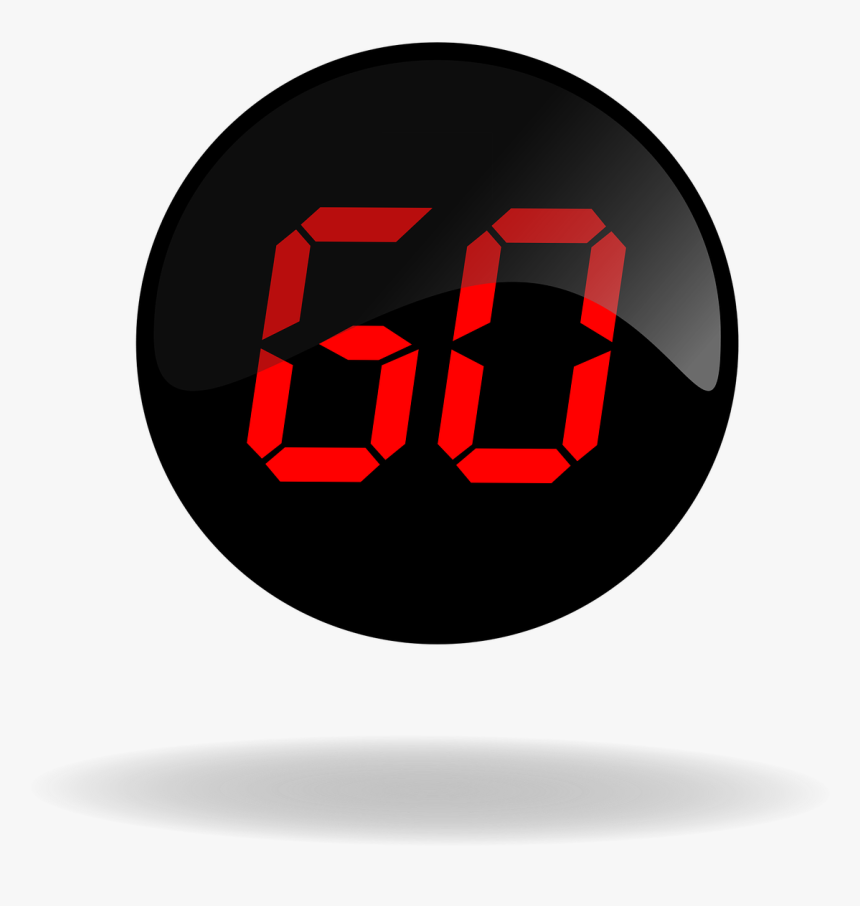 Go Go Button Black And Red Button Png Image - Circle, Transparent Png, Free Download