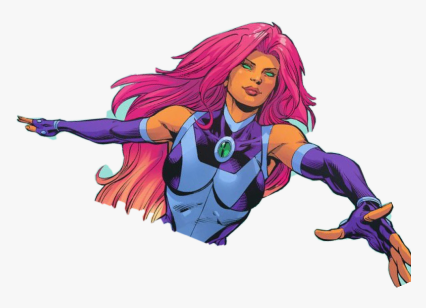 Starfire Sticker - - - Cartoon, HD Png Download, Free Download