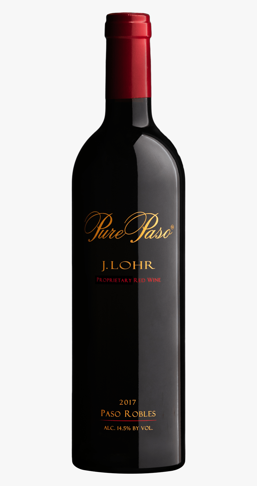 Pure Paso Bottle Image - J Lohr Pure Paso, HD Png Download, Free Download