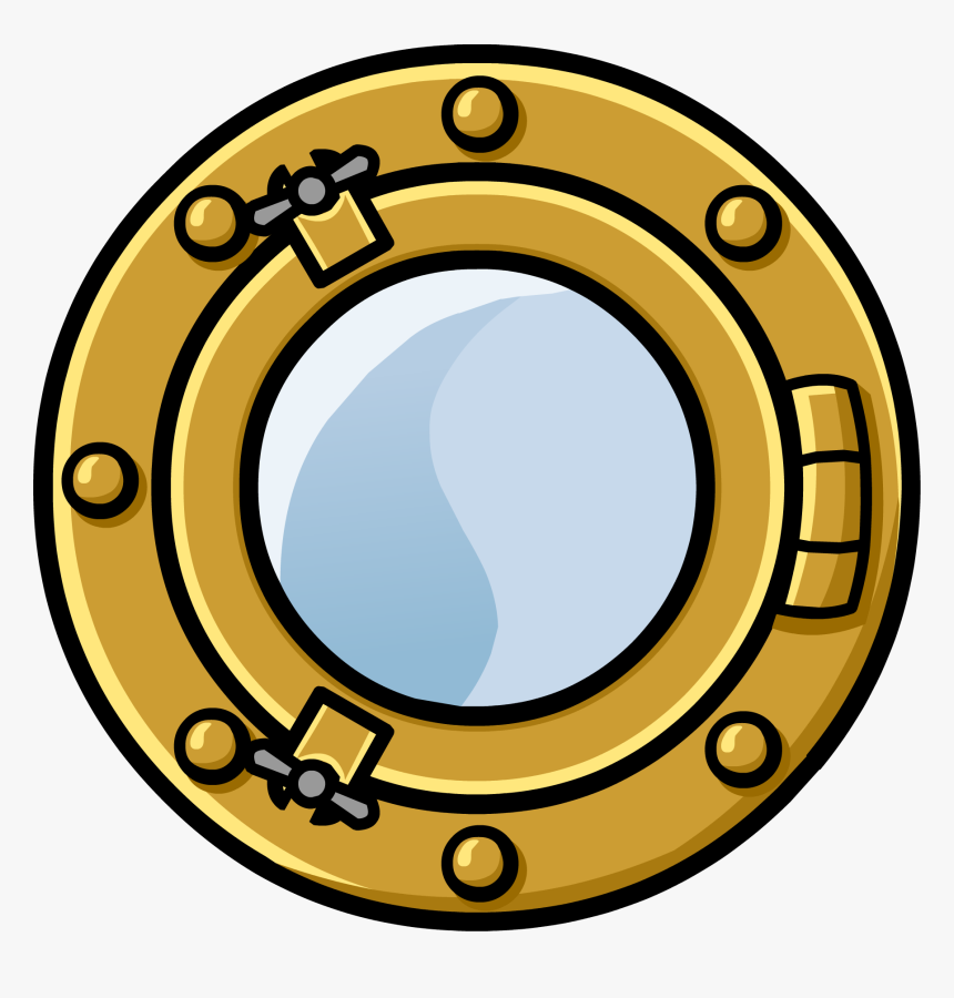 Club Penguin Rewritten Wiki - Transparent Clipart Porthole, HD Png Download, Free Download