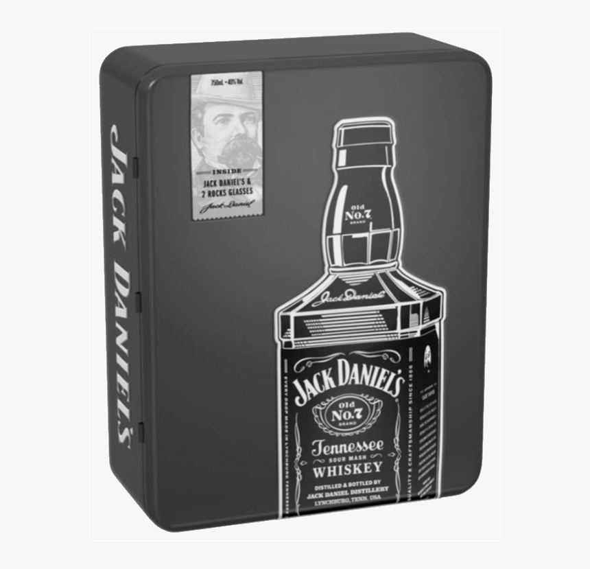 Jack Daniels Tennessee Whiskey Gift Pack 750 Ml - Jack Daniels, HD Png Download, Free Download